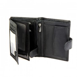 Černá pánská peněženka PAUL ROSSI  N4L-S